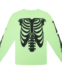 Playboi Carti Die Lit Tour Ribcage Longsleeve Green