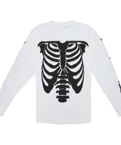 Playboi Carti Die Lit Tour Ribcage Longsleeve White