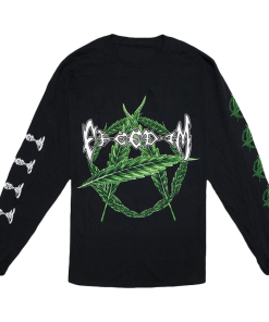 Playboi Carti Freedom Longsleeve Black