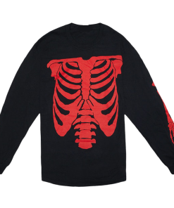 Playboi Carti Die Lit Tour Ribcage Longsleeve Black