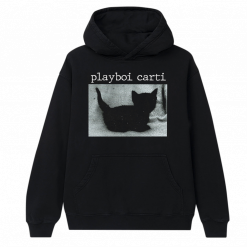 Playboi carti black cat hoodie