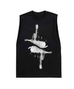 Playboi carti middle finger tank top tee