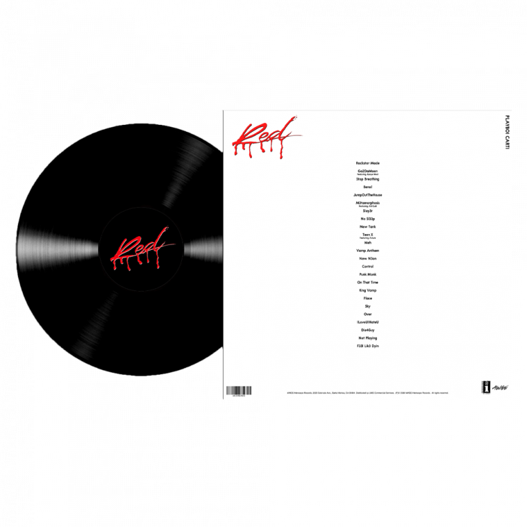 'WHOLE LOTTA RED' VINYL TRENDING APPAREL