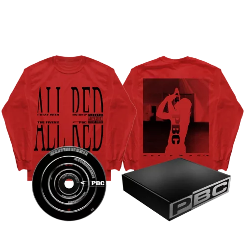 ALL RED LONG SLEEVE BOXSET