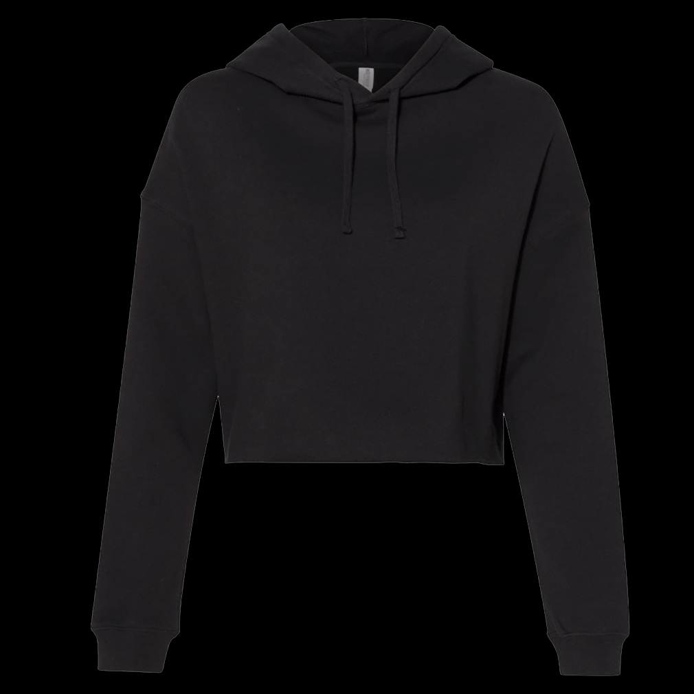 Crop Top Pullover Hoodie