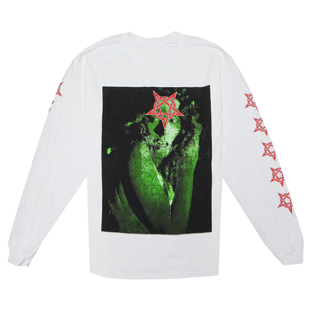 Playboi Carti Neon Tour Longsleeve White