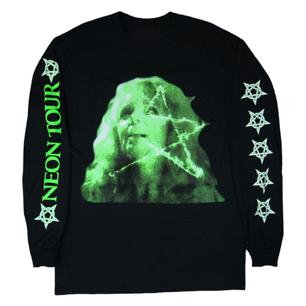 Playboi Carti Neon Tour L/S T-shirt Black