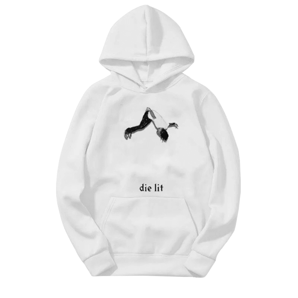 Casual Men Vintage Playboi Carti Die Lit Hoodies