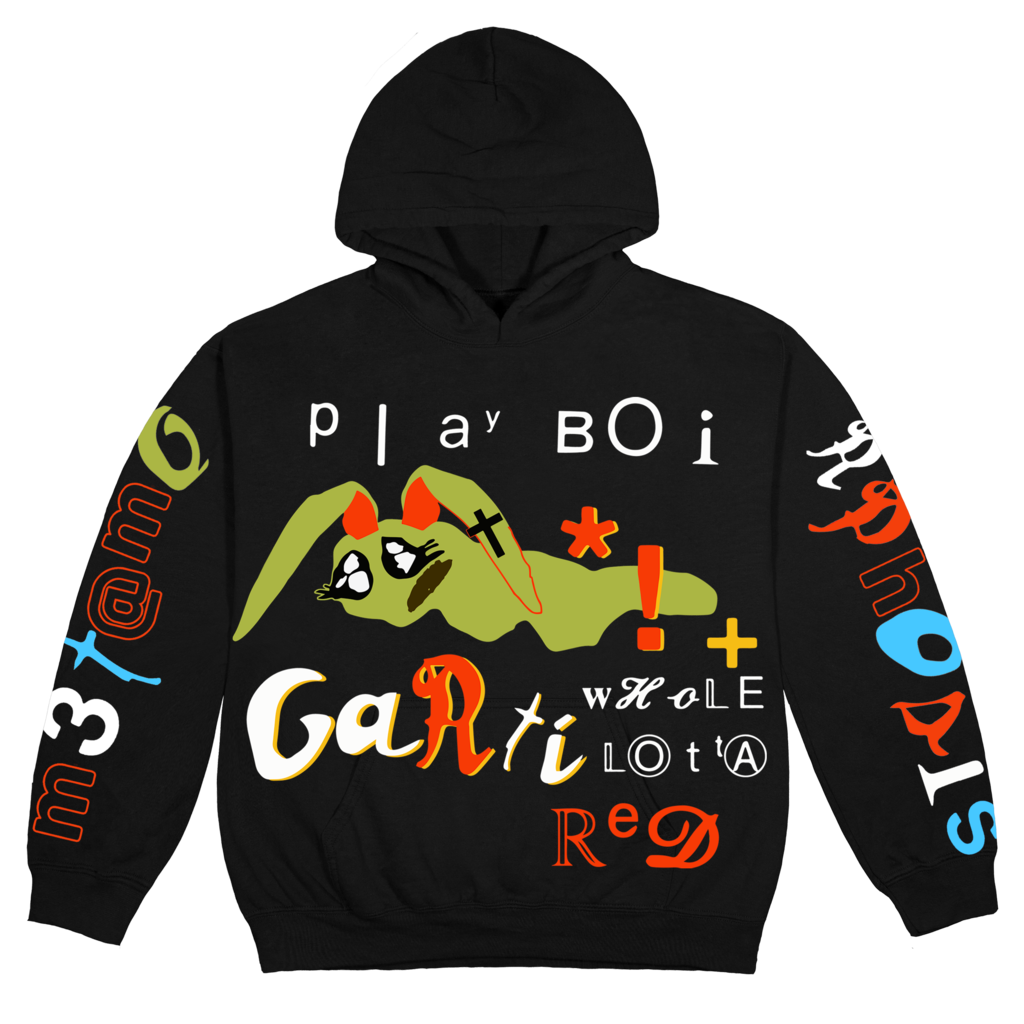 Playboi carti cpfm 4 wlr m3tamorphosis hoodie