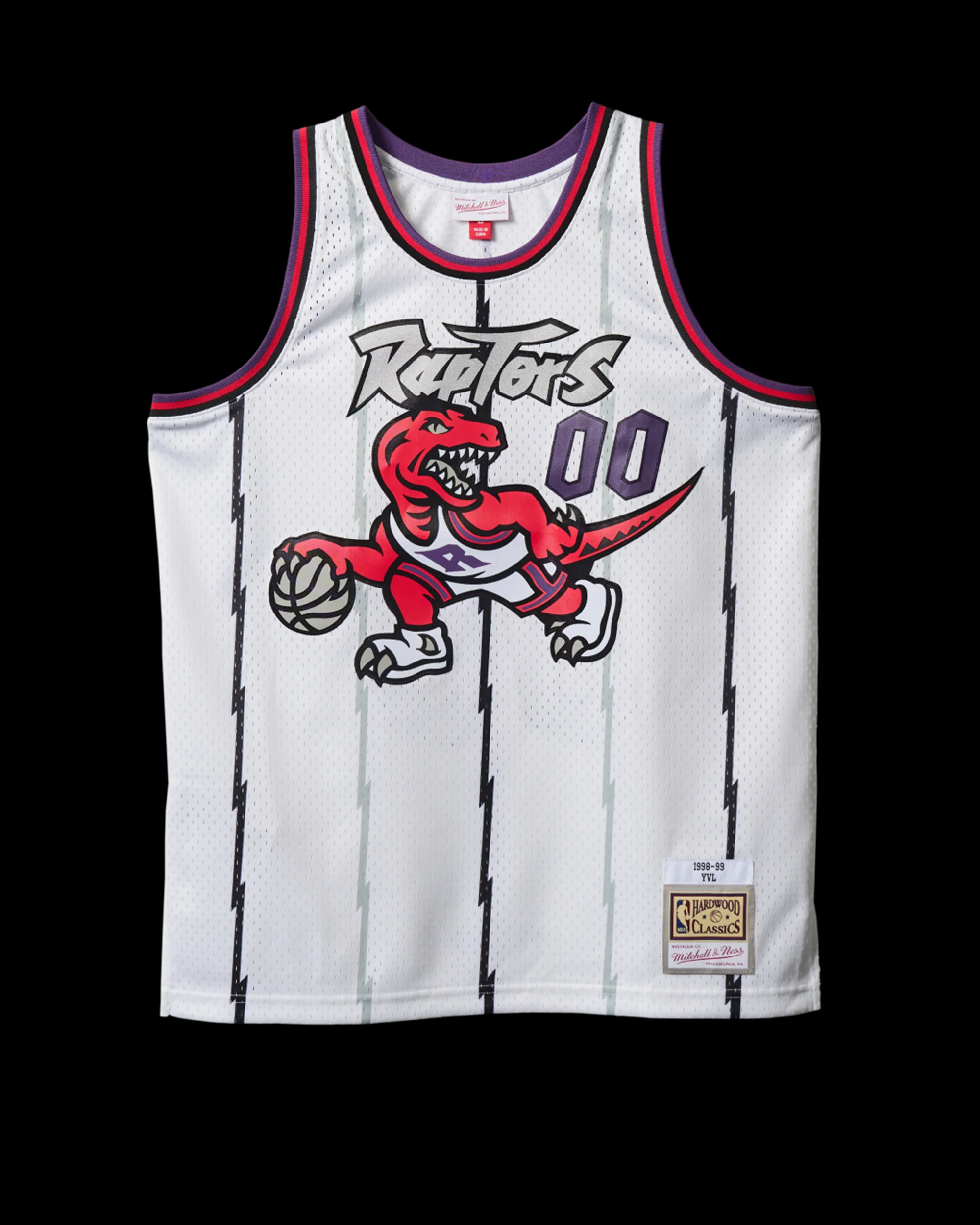 NBA PLAYBOI CARTI JERSEY TORONTO RAPTORS 1998 – WHITE