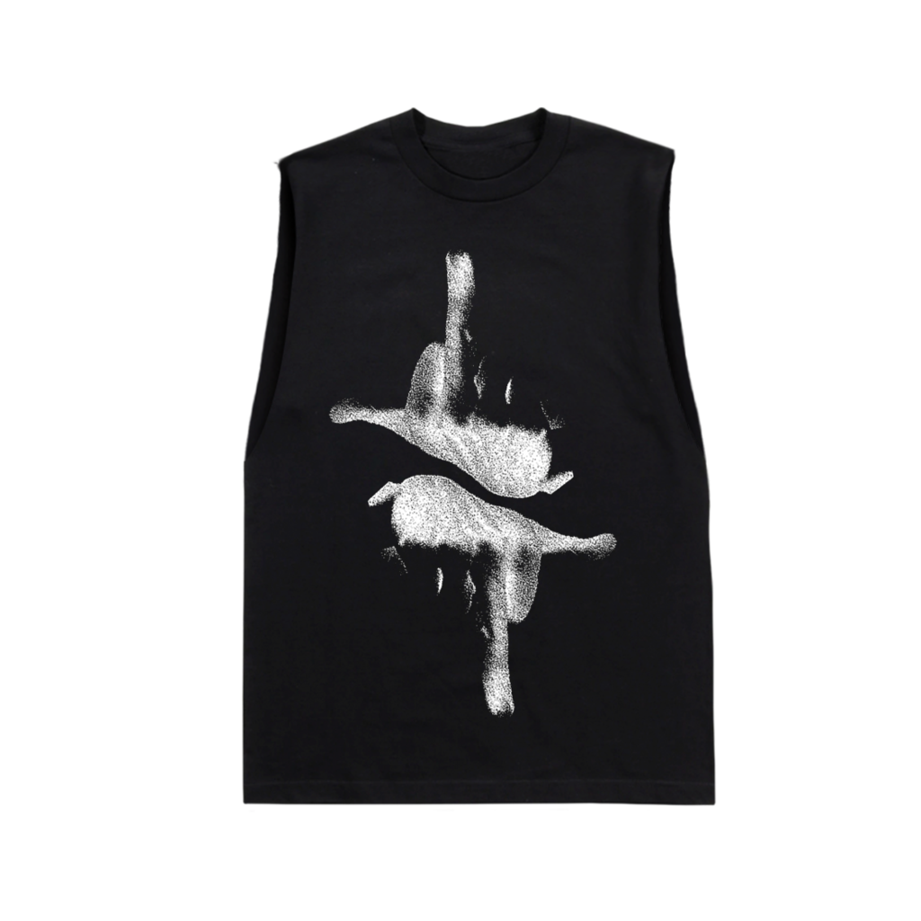 Playboi carti middle finger tank top tee