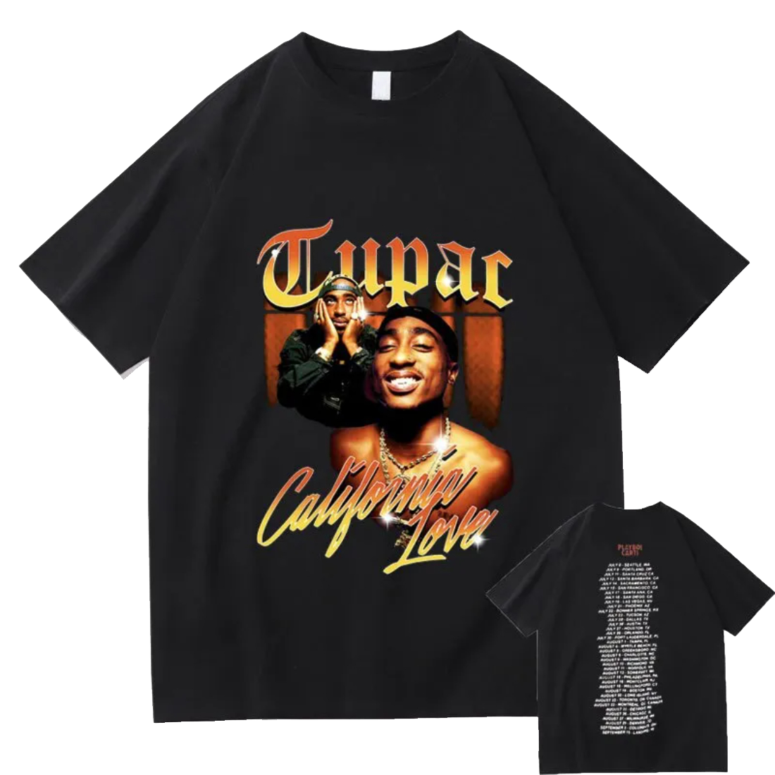 Playboi Carti Tupac 2pac Rap Tees