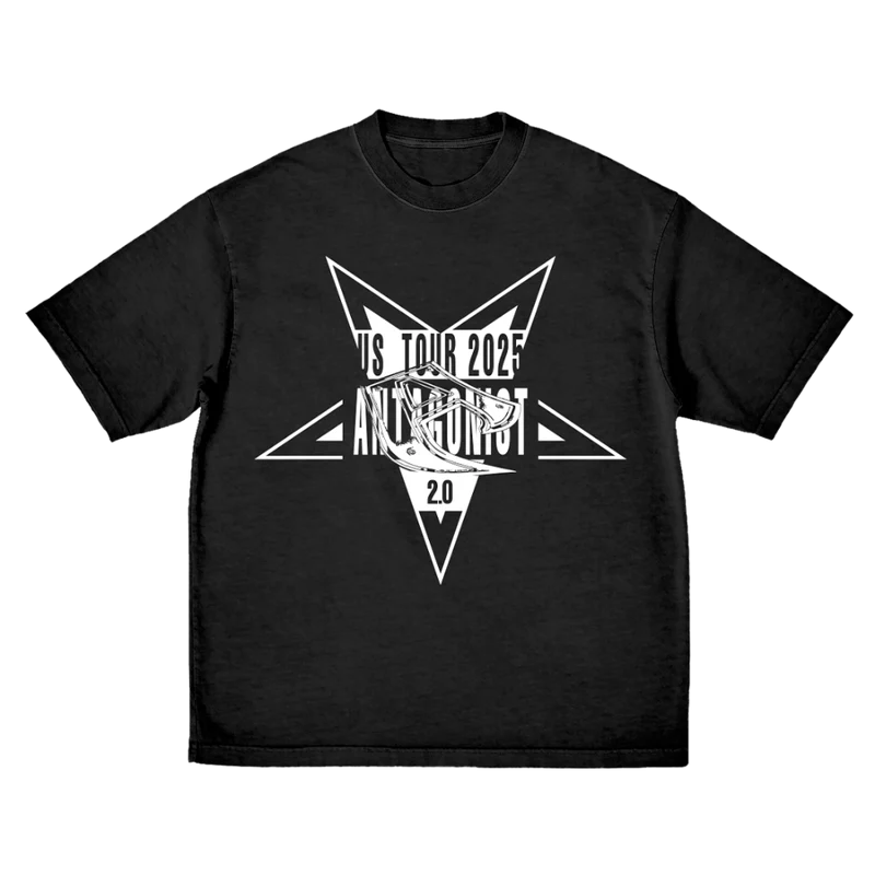 ANTAGONI2T Black T-Shirt