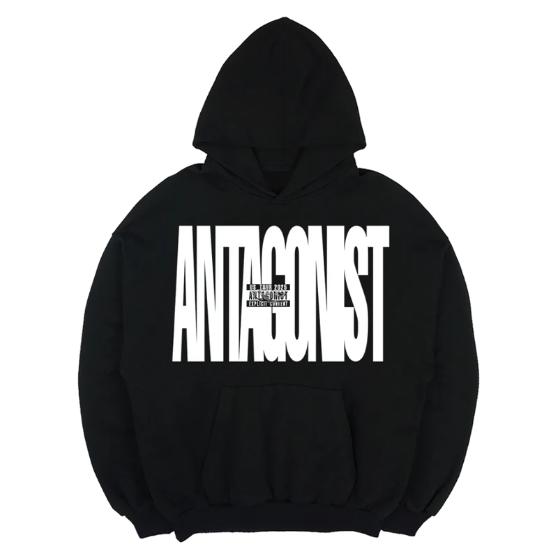 Antagonist Tour 2.0 Black Hoodie
